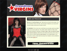 Tablet Screenshot of crossdressvirgins.com